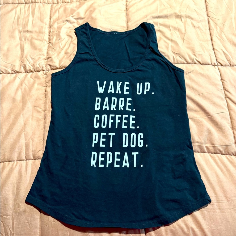 Women's Sleeveless Navy Top